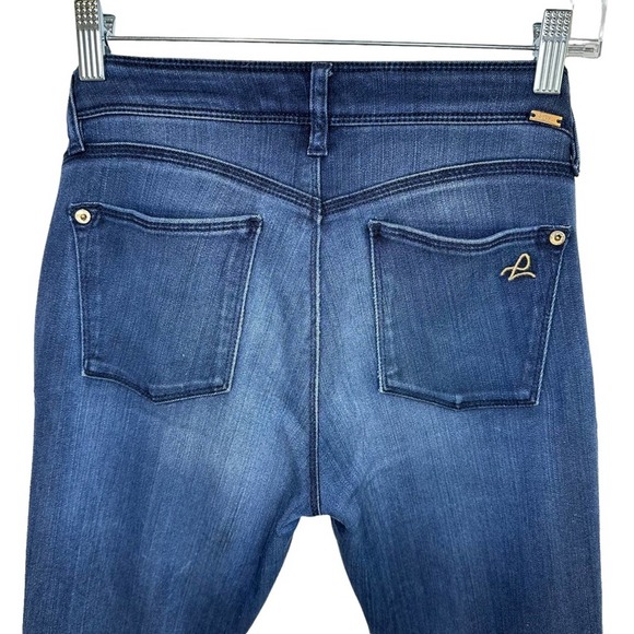 DL1961 Jeans Angel Womens Skinny Stretch Mid Rise Ankle Berlin Wash Denim 26 - Picture 4 of 10